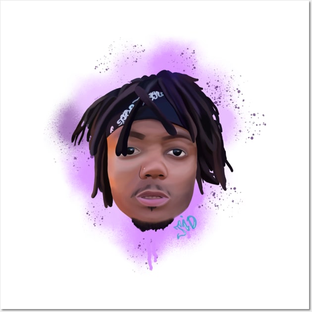 J.I.D the kid Wall Art by Throwin9afit